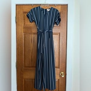 GB Girls striped jumpsuit